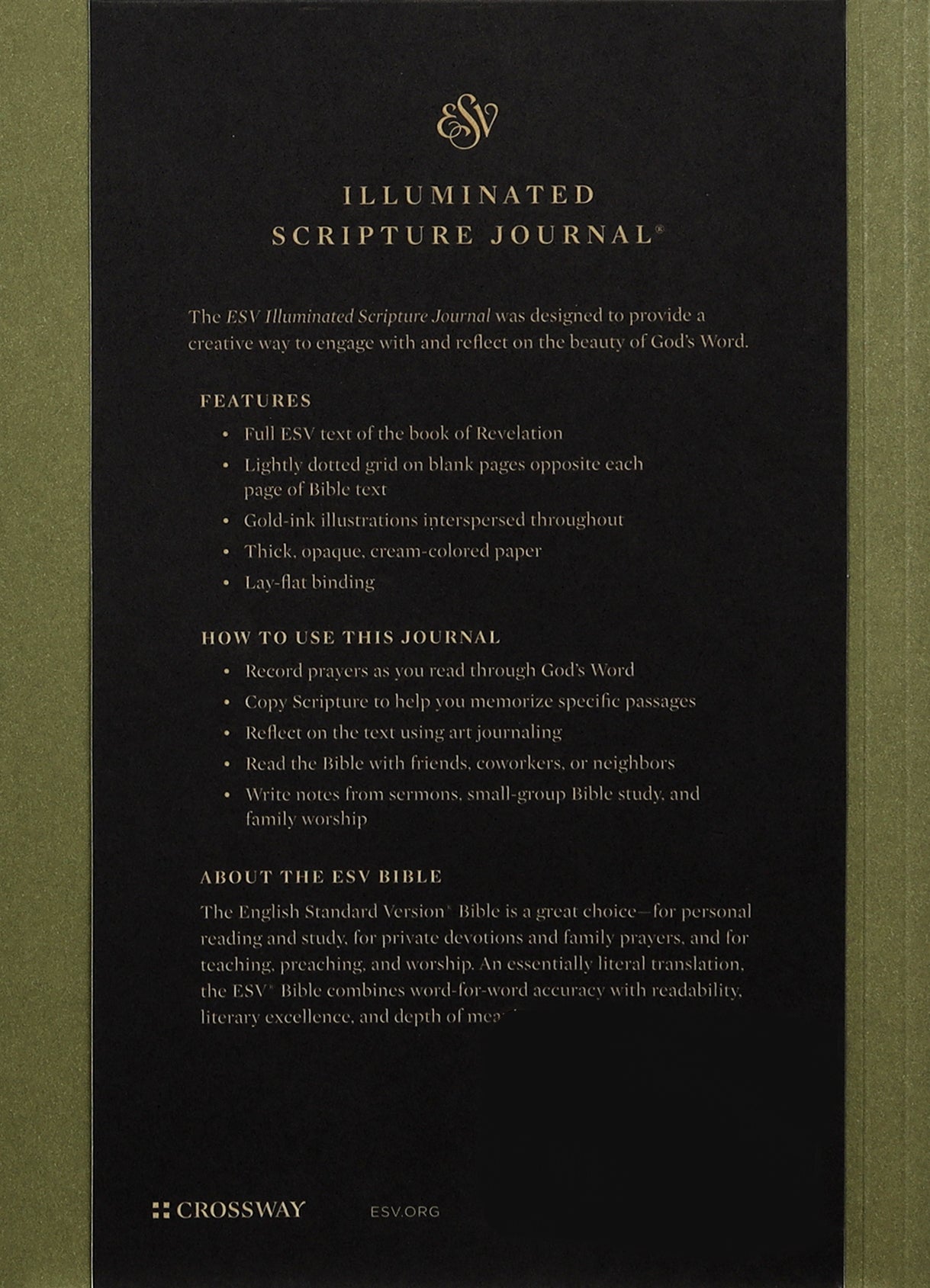 ESV Illuminated Scripture Journal Revelation (Black Letter Edition)