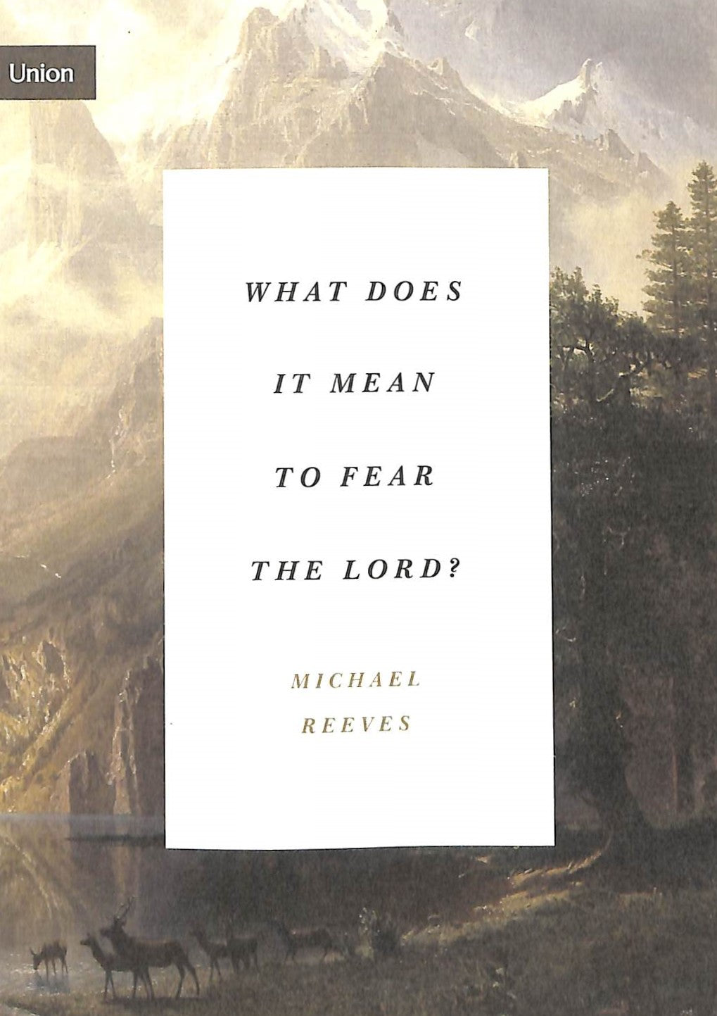 What Does It Mean to Fear the Lord?: "How the Fear of God Delights and Stengthens" (Union Series)