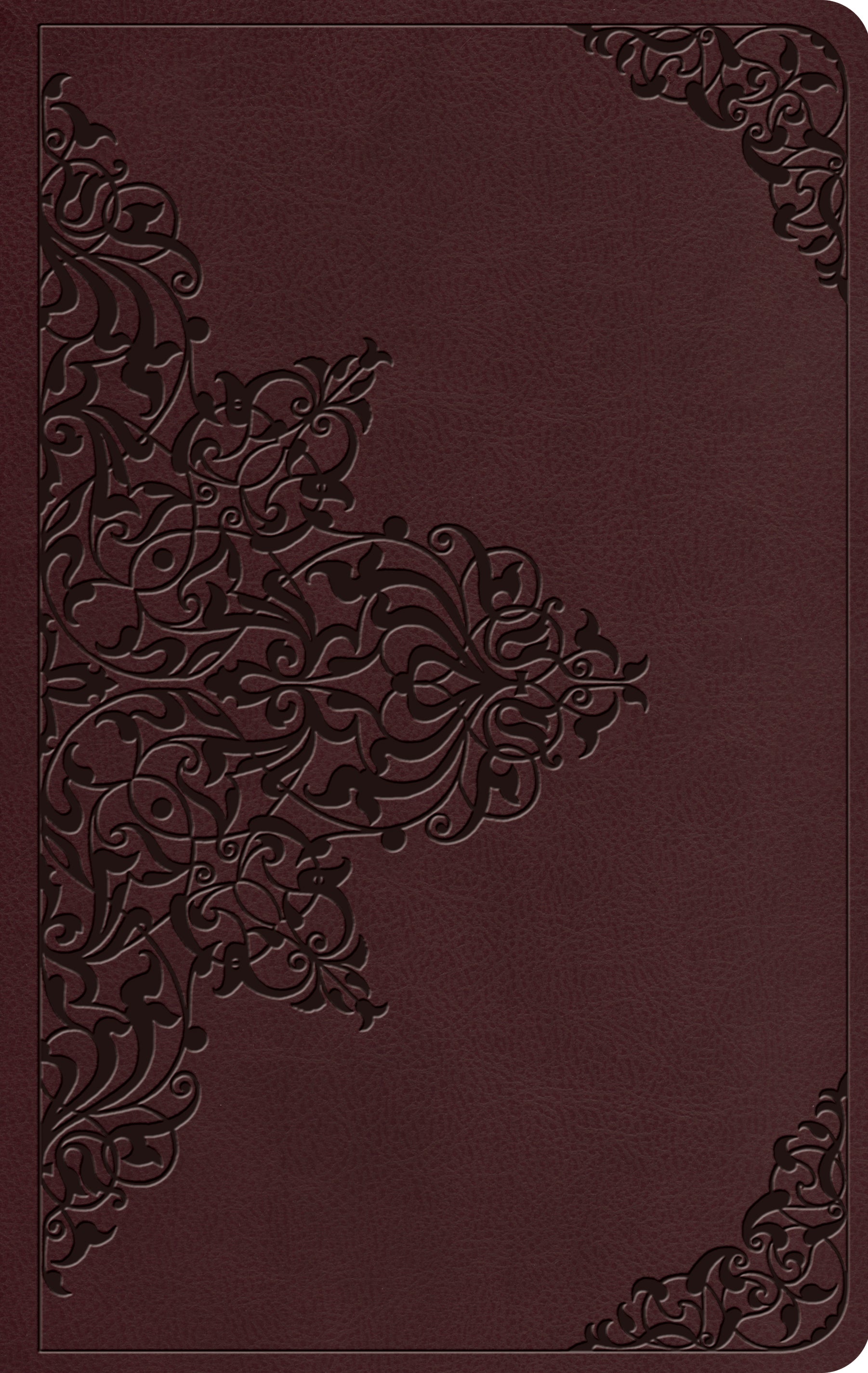 ESV Value Thinline Bible Chestnut Filigree Design (Black Letter Edition)