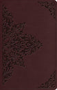 ESV Value Thinline Bible Chestnut Filigree Design (Black Letter Edition)