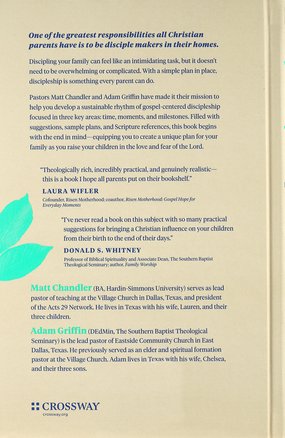 Family Discipleship: Leading Your Home Through Time, Moments, and Milestones