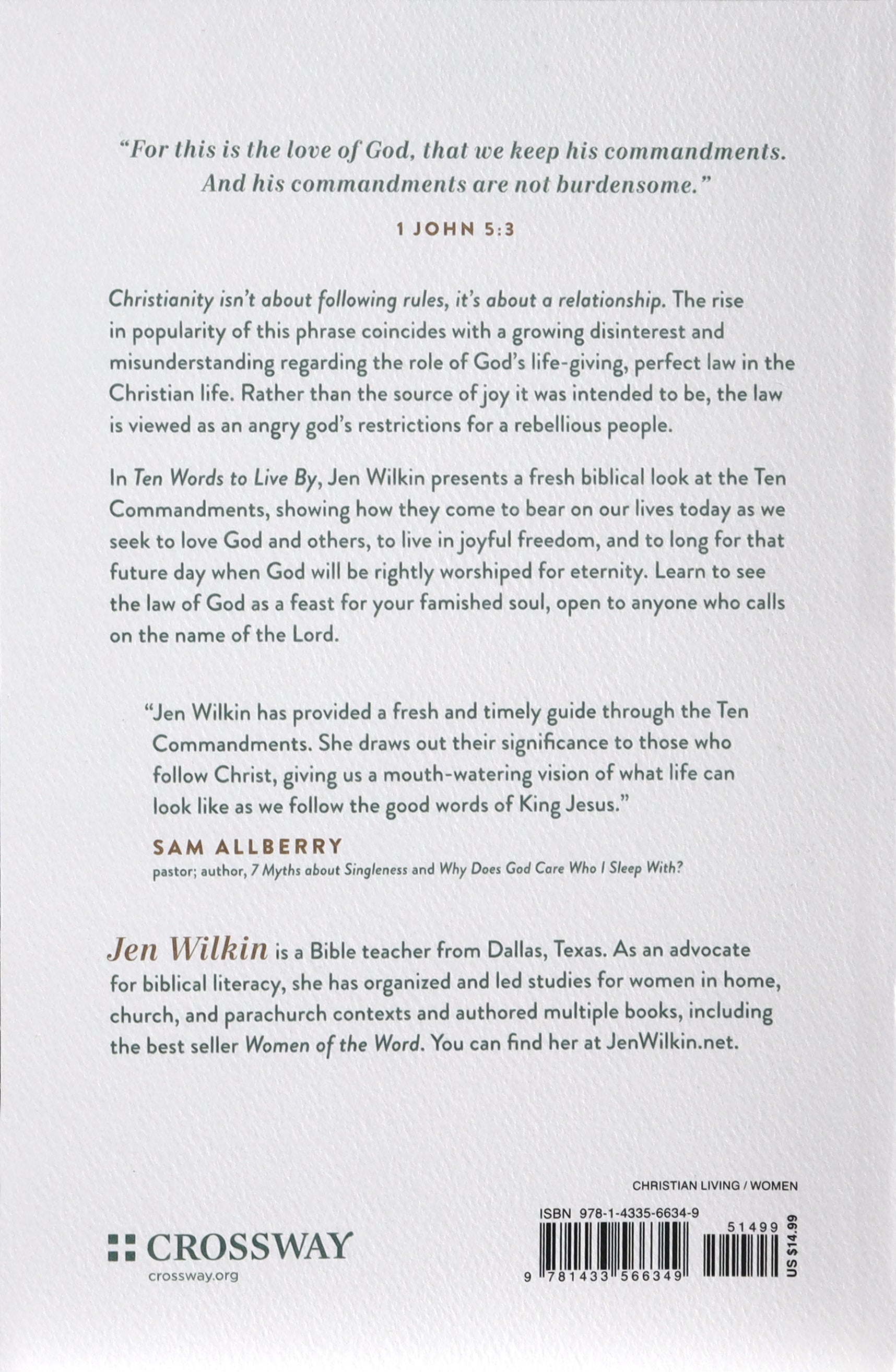 Ten Words to Live By: Delighting in and Doing What God Commands