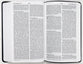 ESV Large Print Value Thinline Bible Navy Mosaic Cross Design (Black Letter Edition)