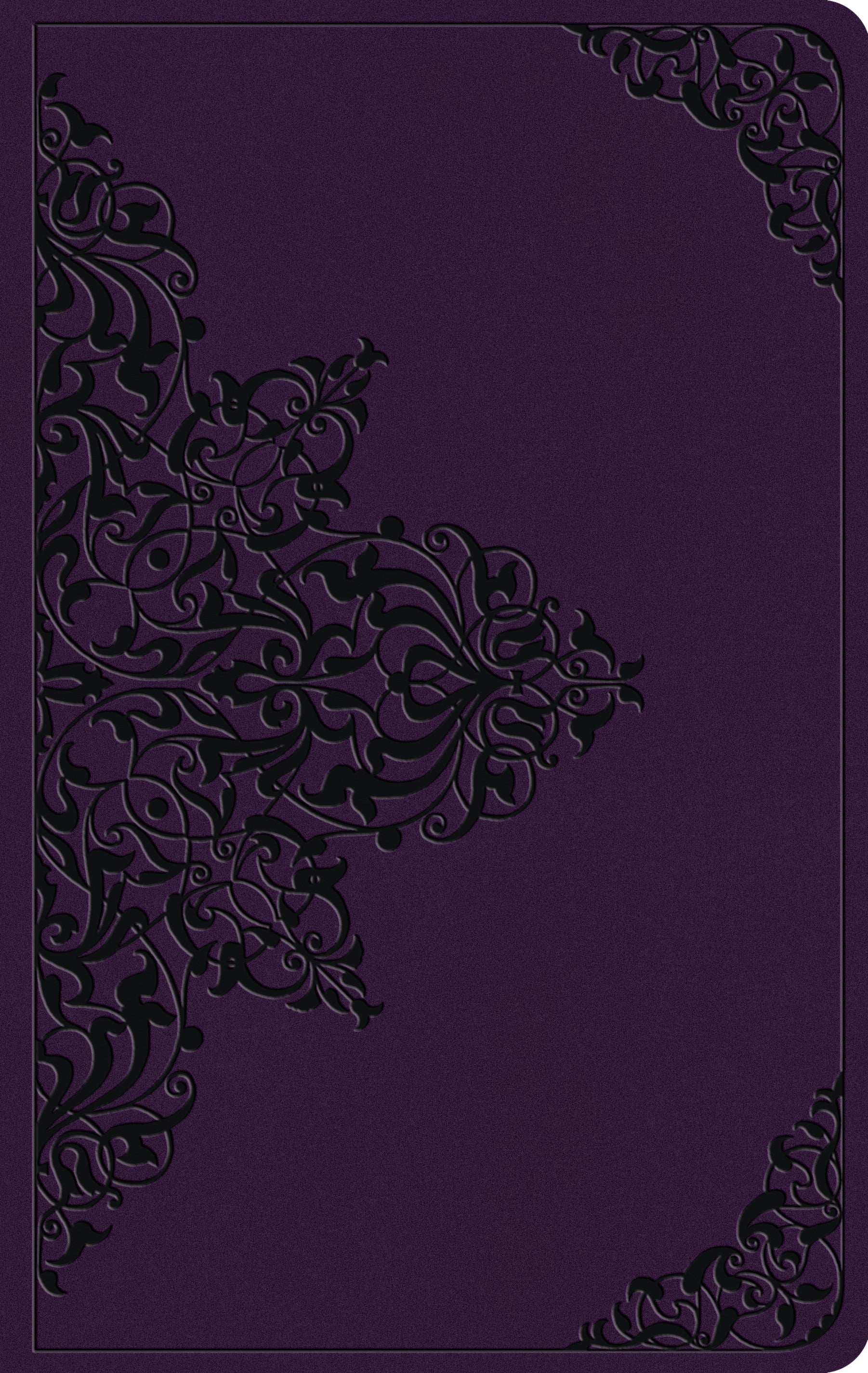 ESV Large Print Value Thinline Bible Lavender Filigree Design (Black Letter Edition)