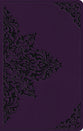 ESV Large Print Value Thinline Bible Lavender Filigree Design (Black Letter Edition)