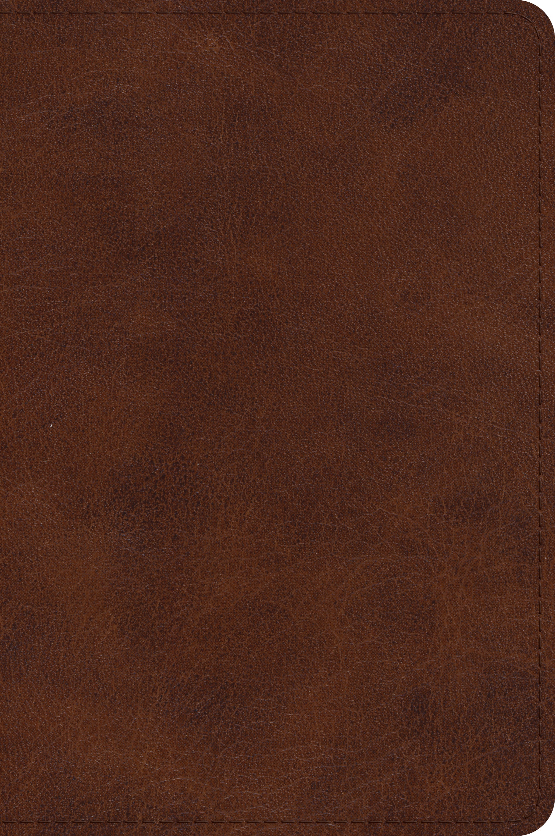 ESV Large Print Bible Deep Brown (Black Letter Edition)