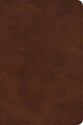 ESV Large Print Bible Deep Brown (Black Letter Edition)