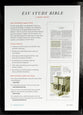 ESV Study Bible Large Print Mahogany Trellis Design Indexed (Black Letter Edition)