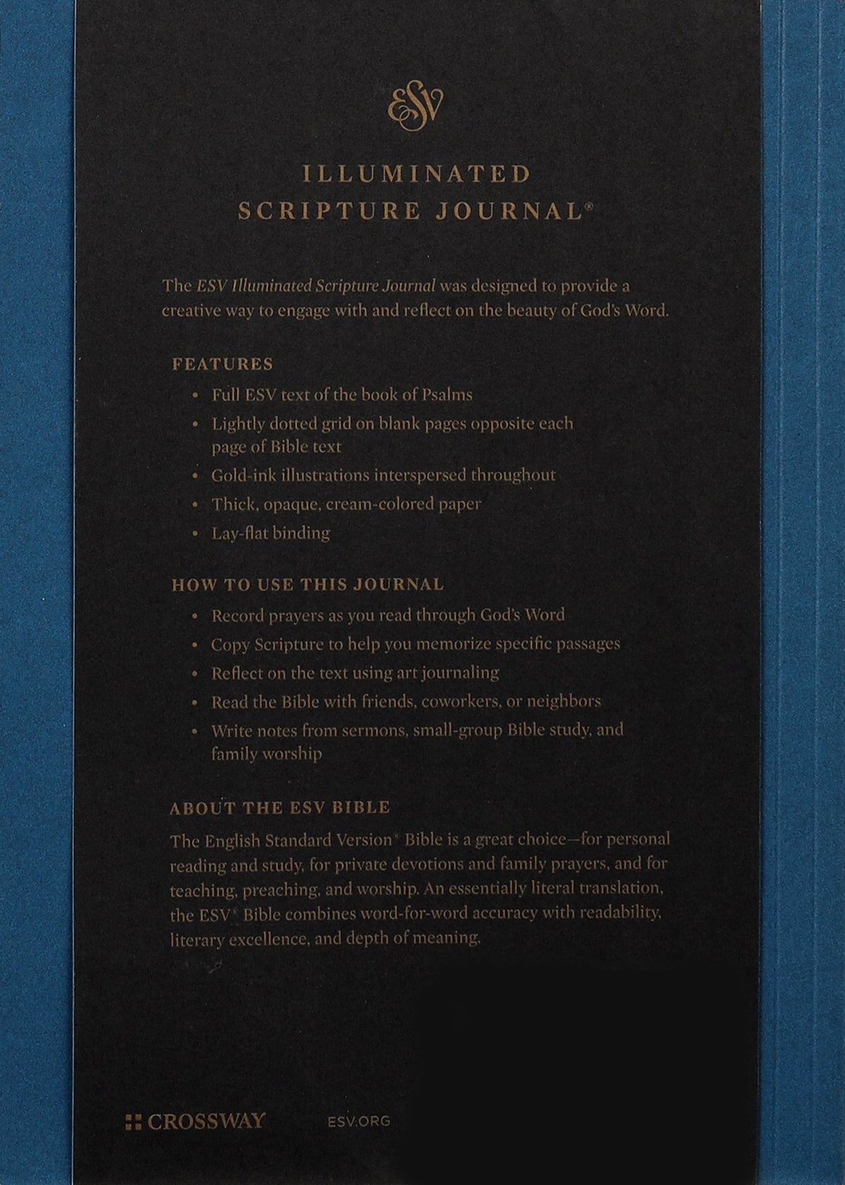 ESV Illuminated Scripture Journal Psalms (Black Letter Edition)