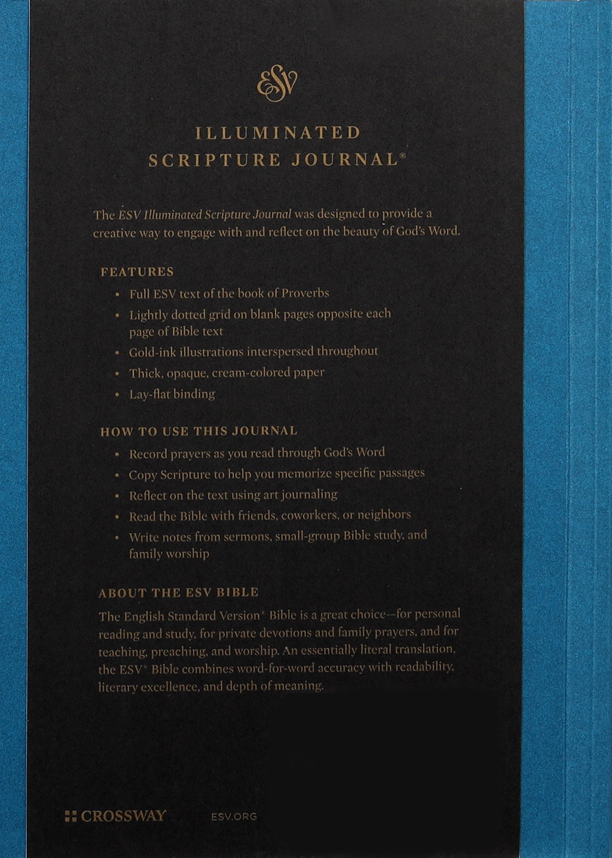 ESV Illuminated Scripture Journal Proverbs (Black Letter Edition)