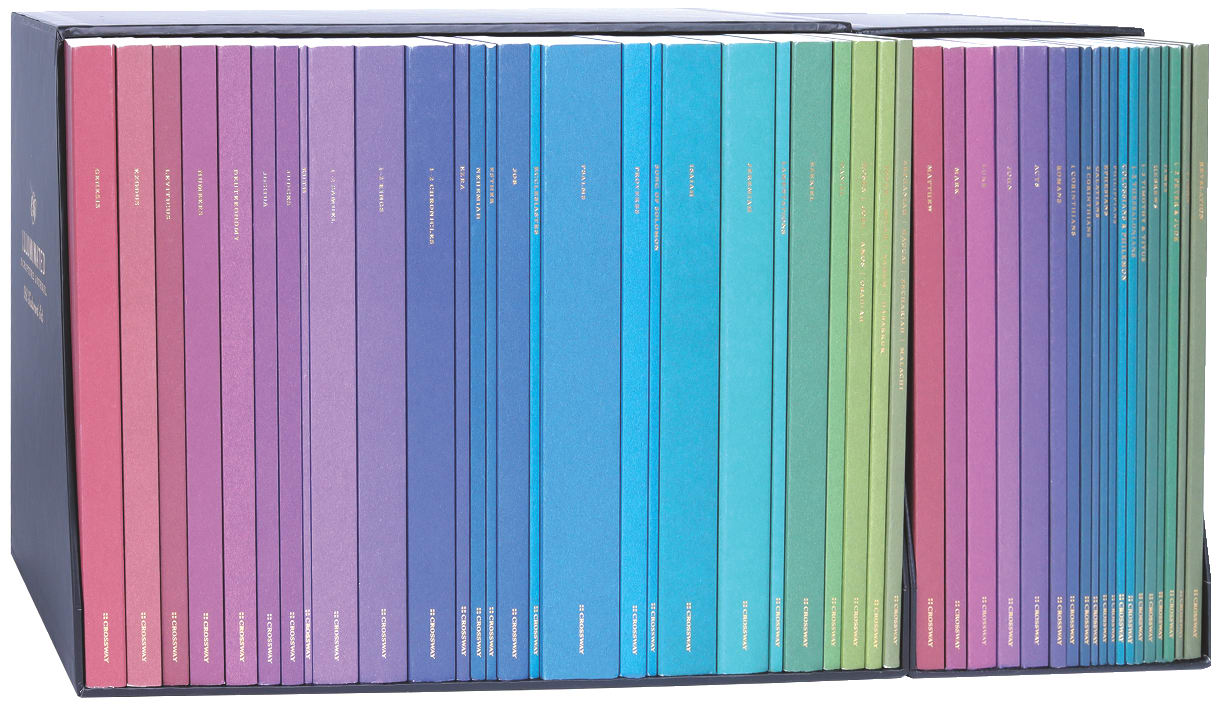 ESV Illuminated Scripture Journal Old and New Testament Sets (Black Letter Edition)