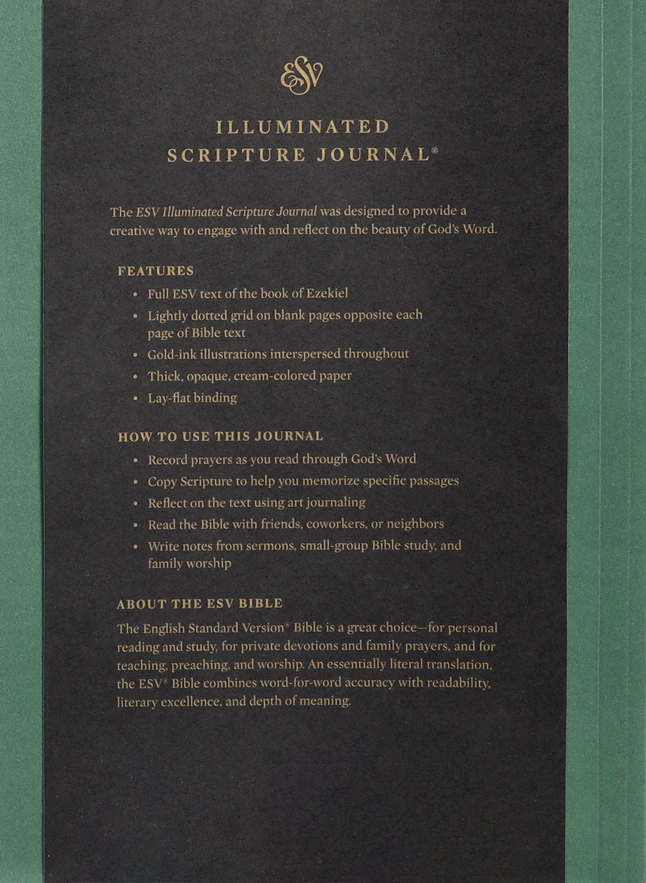 ESV Illuminated Scripture Journal Ezekiel (Black Letter Edition)