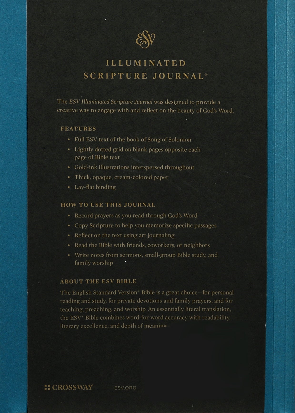 ESV Illuminated Scripture Journal Song of Solomon (Black Letter Edition)
