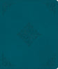 ESV Journaling Bible Deep Teal Fleur-De-Lis Design
