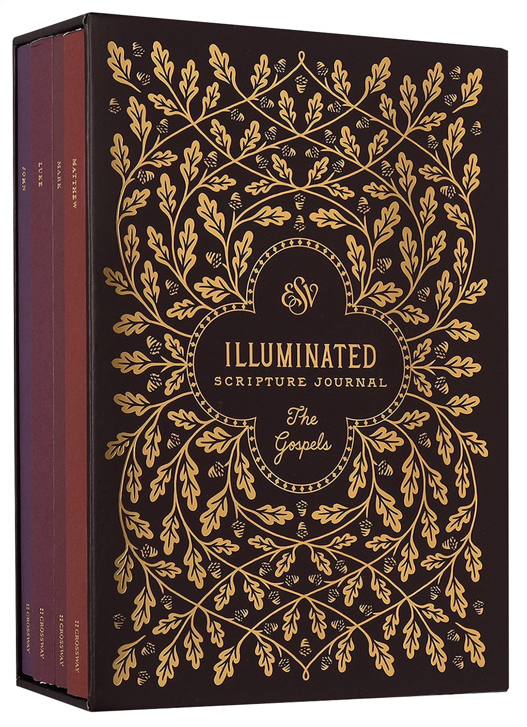 ESV Illuminated Scripture Journal: Gospels Set (Black Letter Edition)
