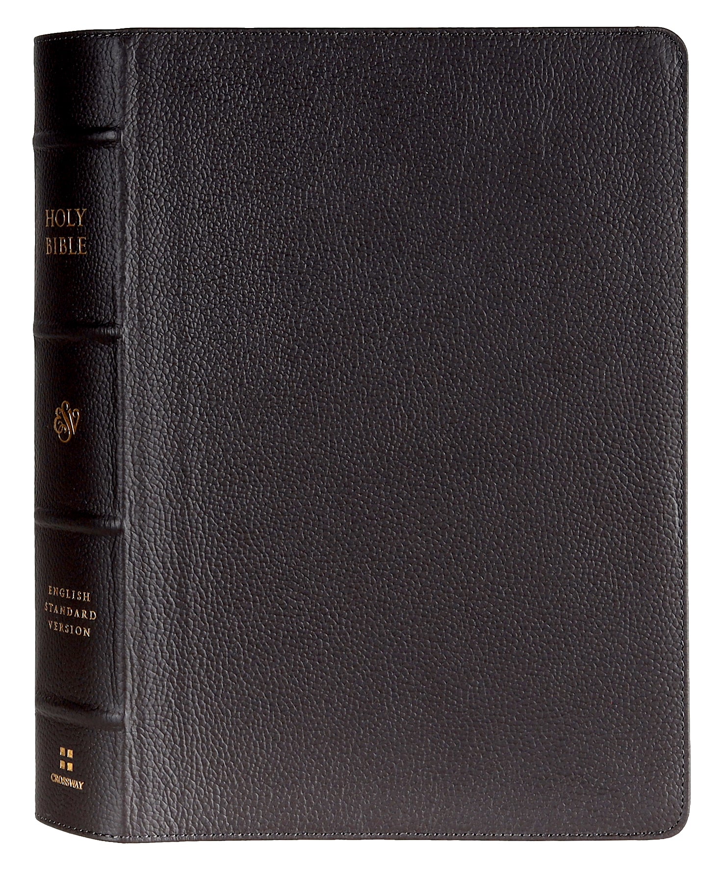 ESV Single Column Journaling Bible Large Print Deep Brown (Black Letter Edition)