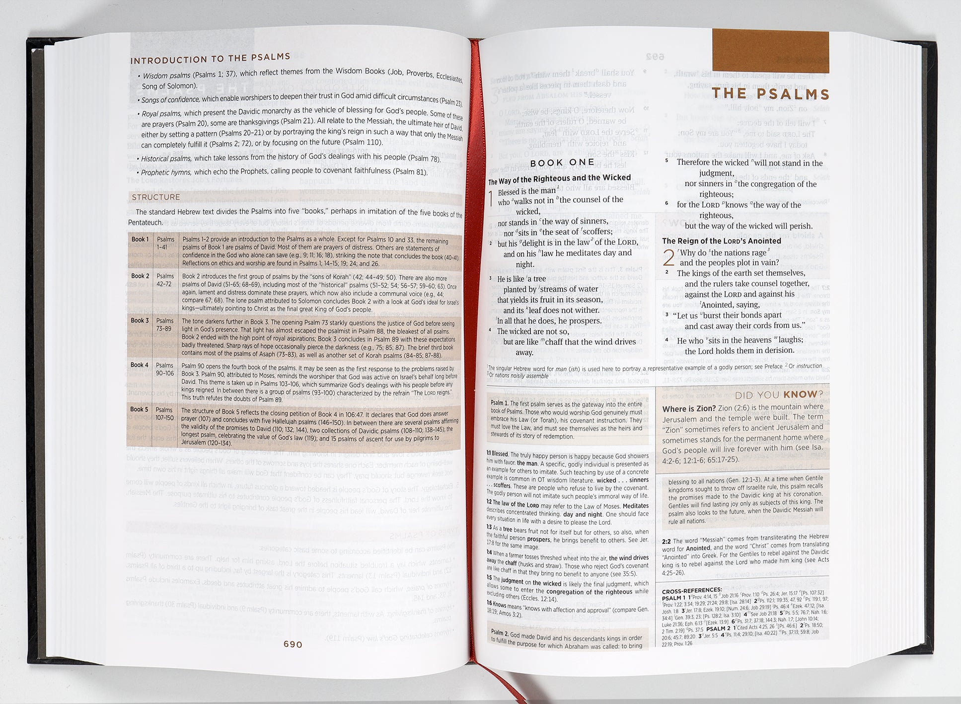 ESV Student Study Bible Flowers (Black Letter Edition)
