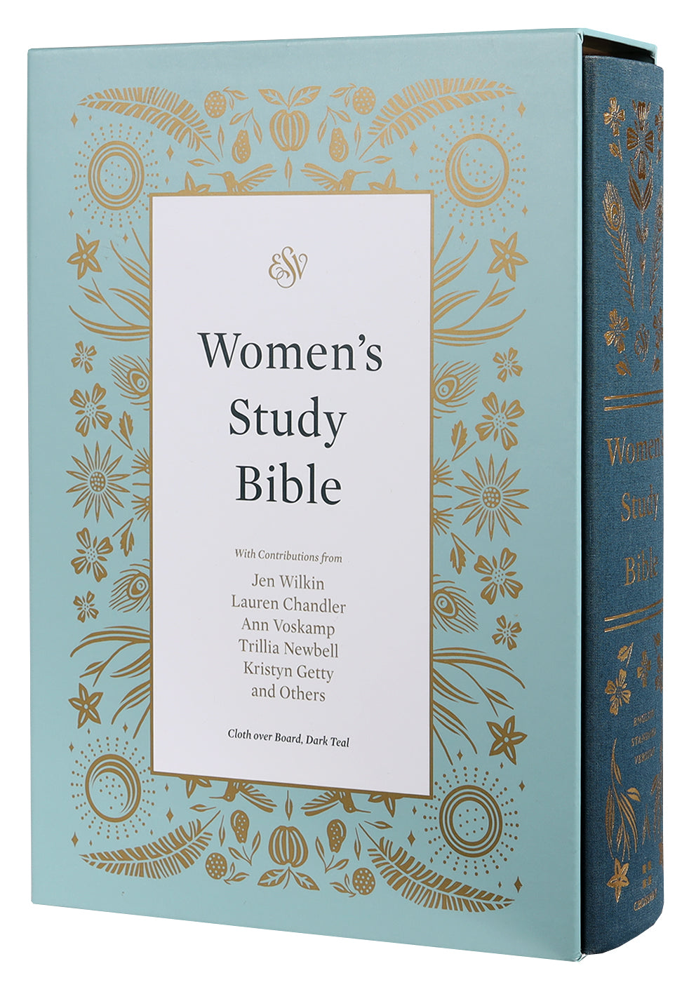 ESV Women's Study Bible Dark Teal (Black Letter Edition)