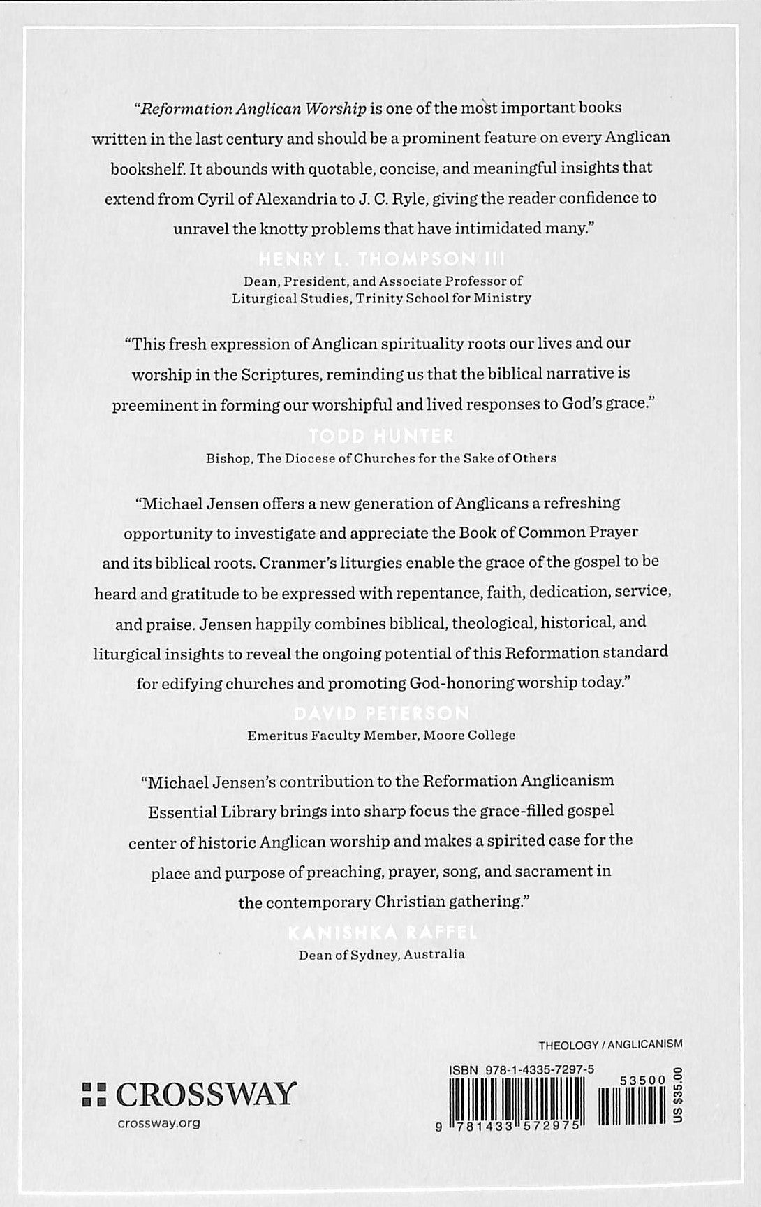 Reformation Anglican Worship: Experiencing Grace, Expressing Gratitude (#04 in The Reformation Anglicanism Essential Library Series)