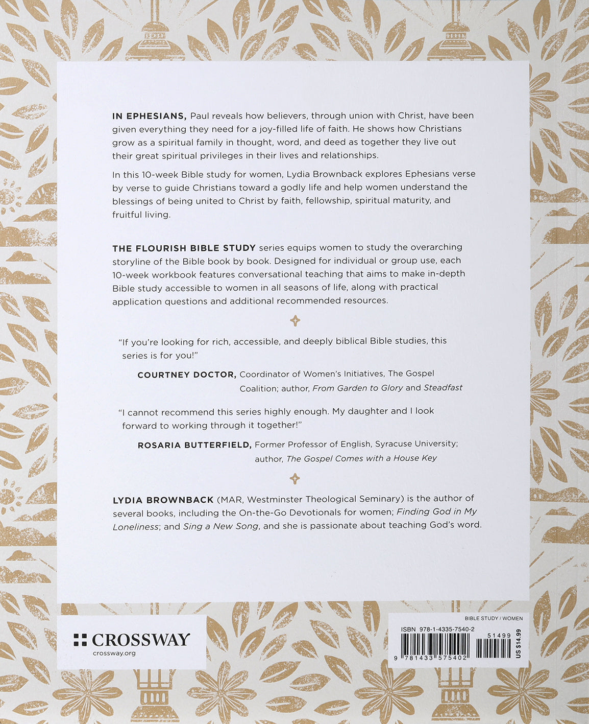 Ephesians: Growing in Christ (Flourish Womens Bible Study Series)