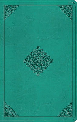 ESV Value Thinline Bible Trutone Teal Ornament Design