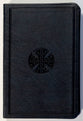 ESV Premium Gift Bible Navy Mosaic Cross Design (Black Letter Edition)