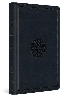 ESV Premium Gift Bible Navy Mosaic Cross Design (Black Letter Edition)