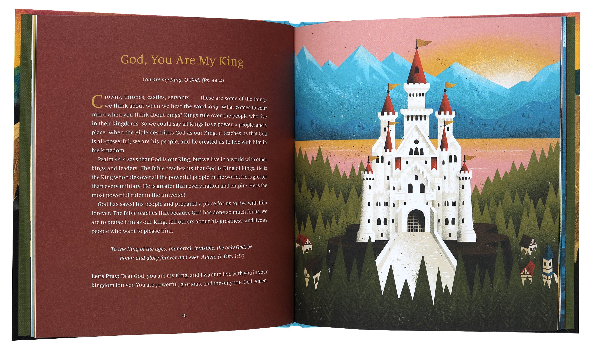 God, You Are: 20 Promises From the Psalms For Kids