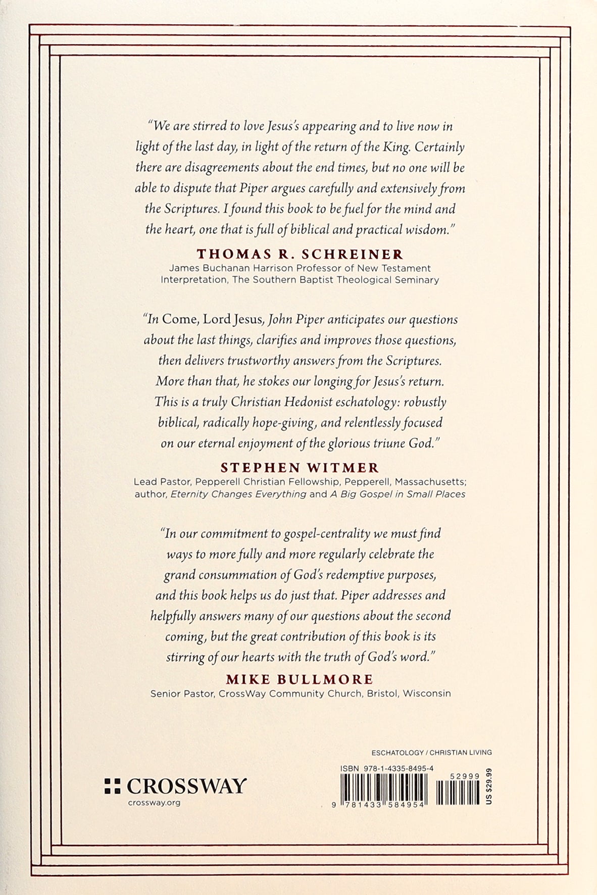 Come, Lord Jesus: Meditations on the Second Coming of Christ