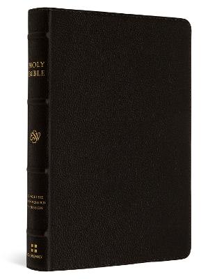 ESV Compact Bible Buffalo Leather Deep Brown
