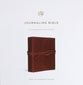 ESV Journaling Bible Brown Flap With Strap (Black Letter Edition)