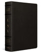 ESV Study Bible Large Print Buffalo Leather Deep Brown