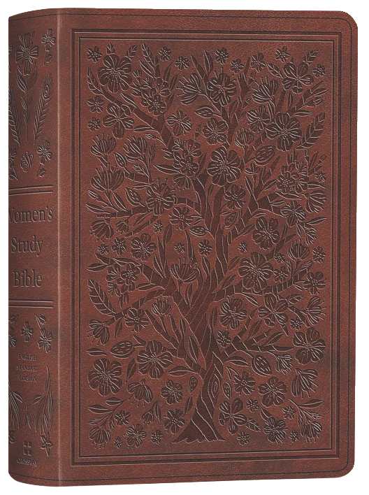 ESV Women's Study Bible Chesnut Almond Tree Design