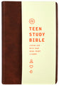 ESV Teen Study Bible Burnt Sienna