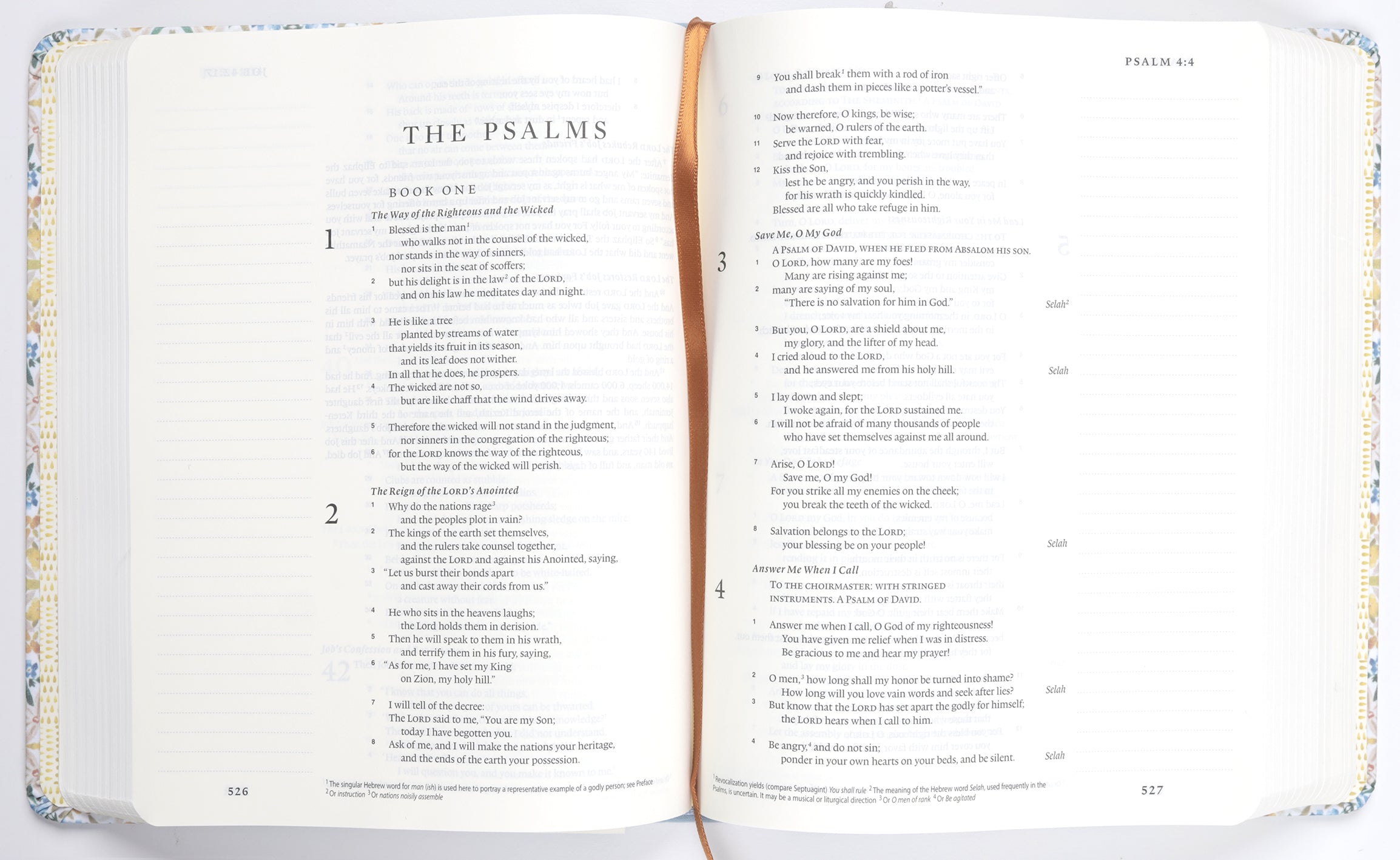 ESV Single Column Journaling Bible Artist Series Jessica Bush Flourish