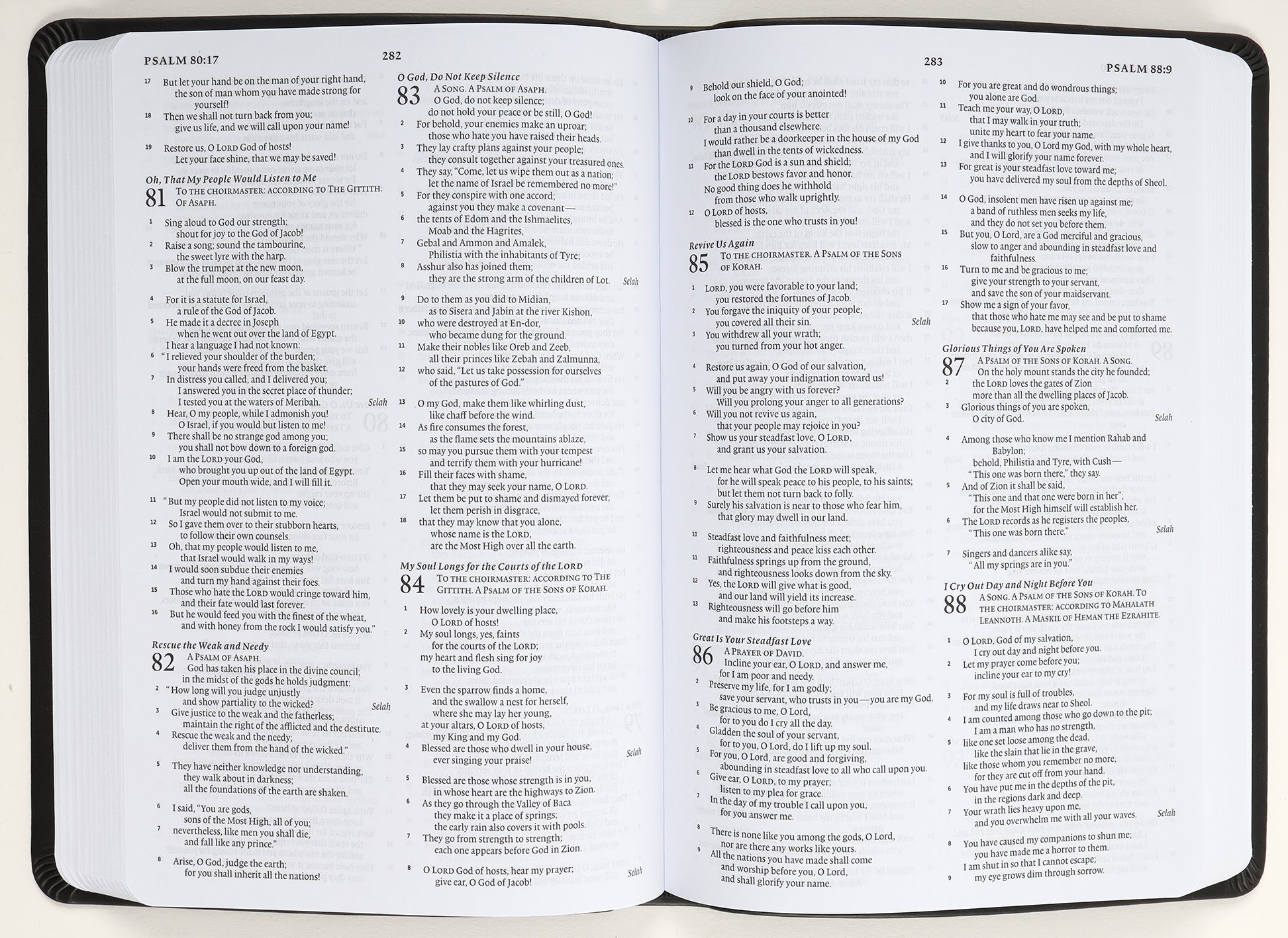 ESV Gift and Award Bible Black