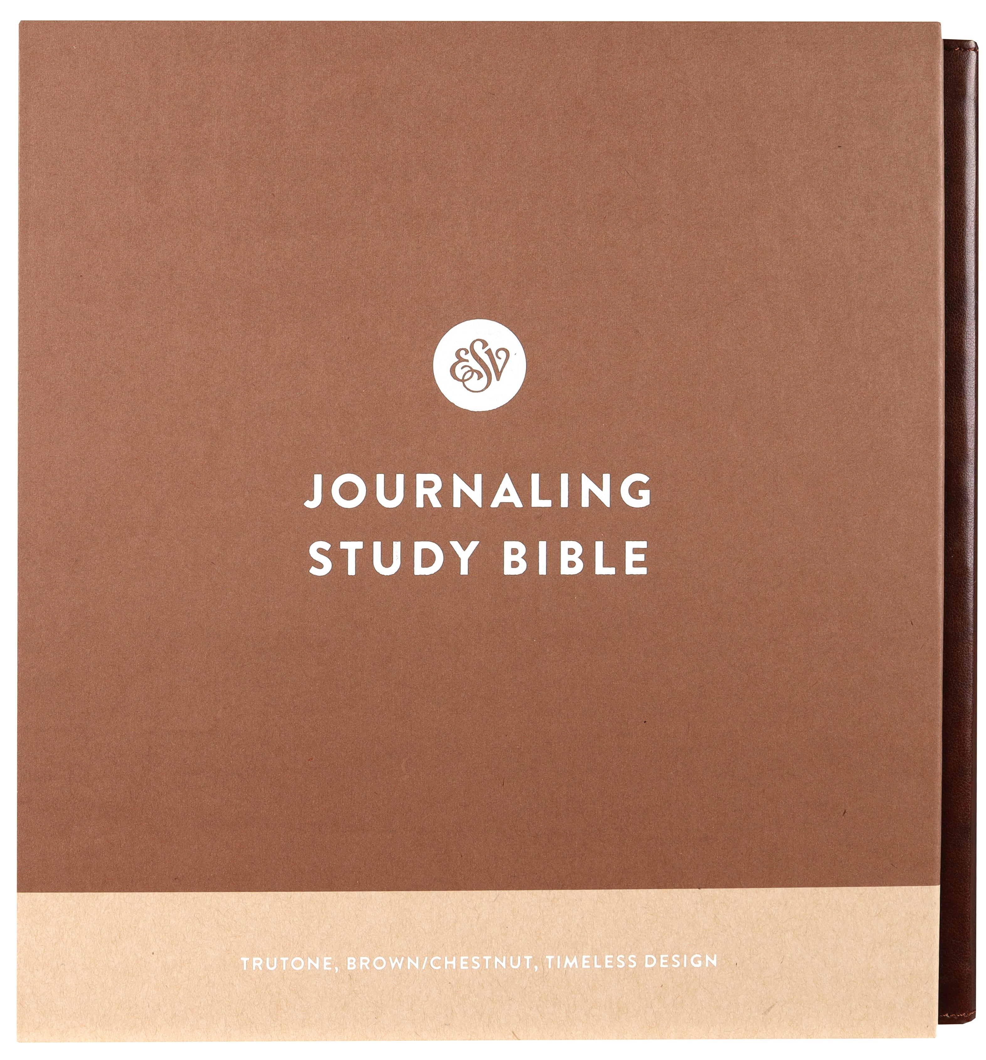 ESV Journaling Study Bible Brown/Chestnut Timeless Design