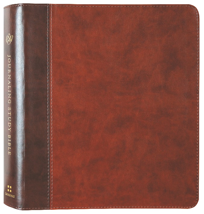 ESV Journaling Study Bible Brown/Chestnut Timeless Design