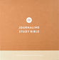 ESV Journaling Study Bible Brown Flap With Strap