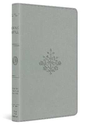 ESV Large Print Value Thinline Bible, River Stone, Branch Design (Black Letter Edition)