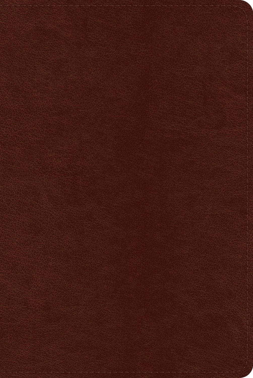 ESV Single Column Heritage Bible, Chestnut (Black Letter Edition)