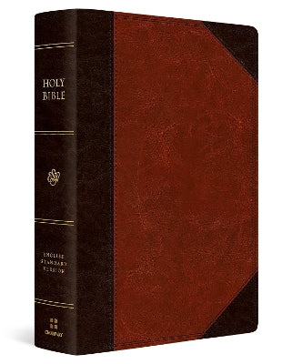 ESV Super Giant Print Bible, Brown/Cordovan, Portfolio Design (Black Letter Edition)