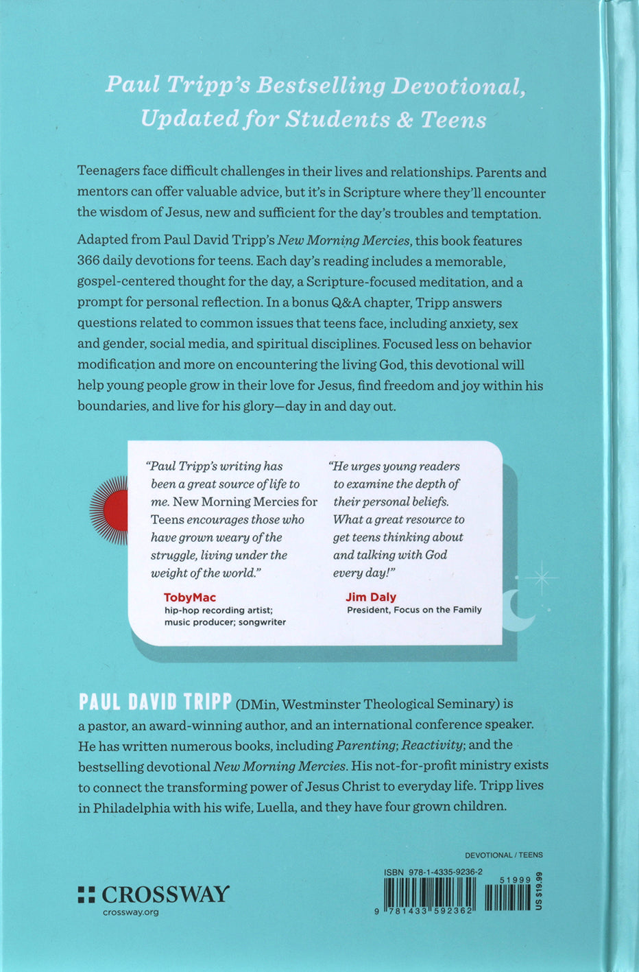 New Morning Mercies For Teens: A Daily Gospel Devotional