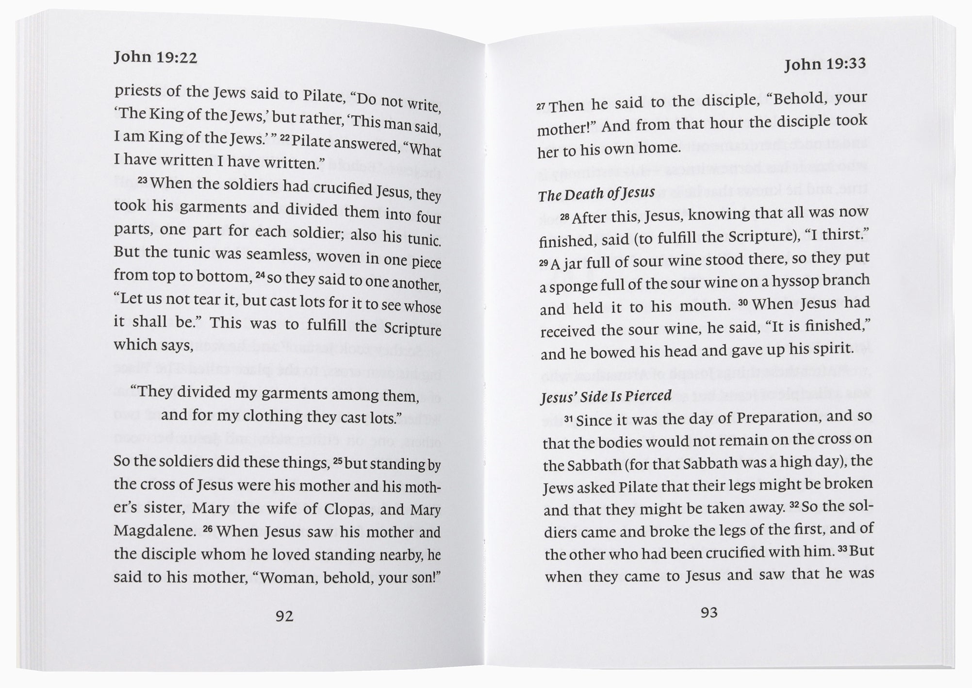 ESV Gospel of John, Large Print