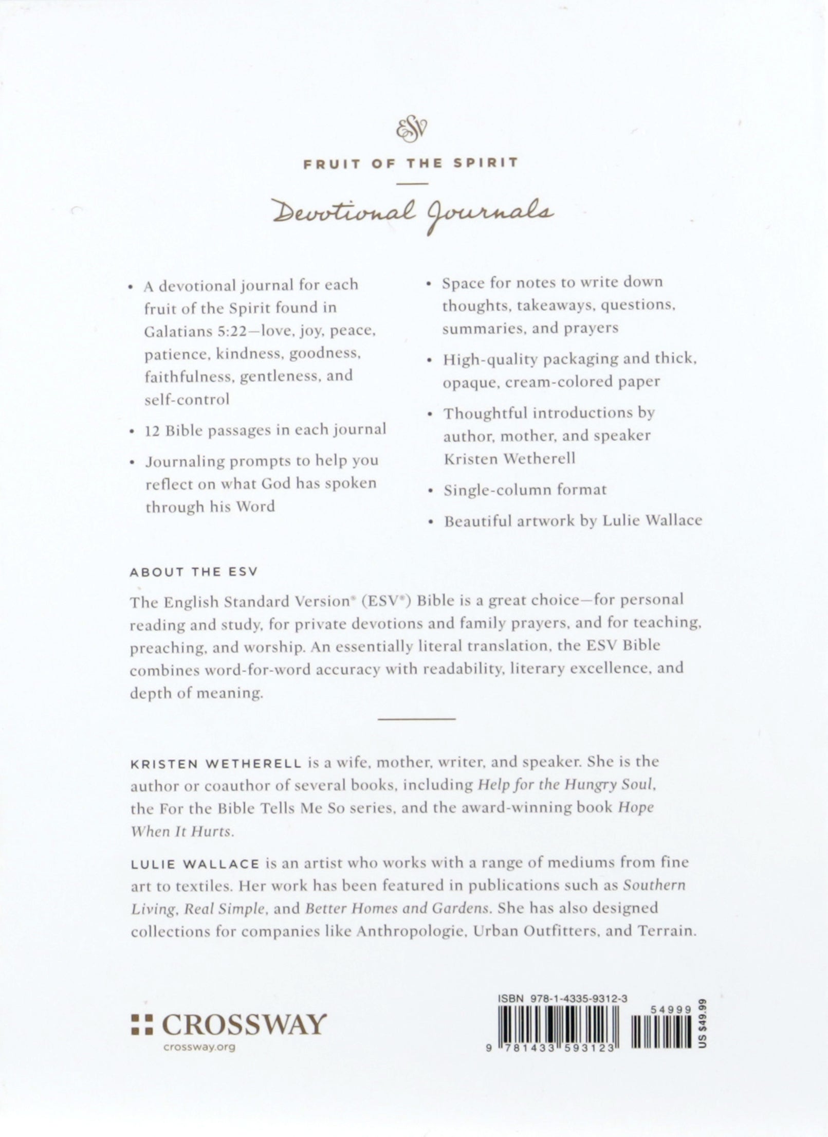 ESV Devotional Journal, Fruit of the Spirit: Box Set (9 Vol Set)
