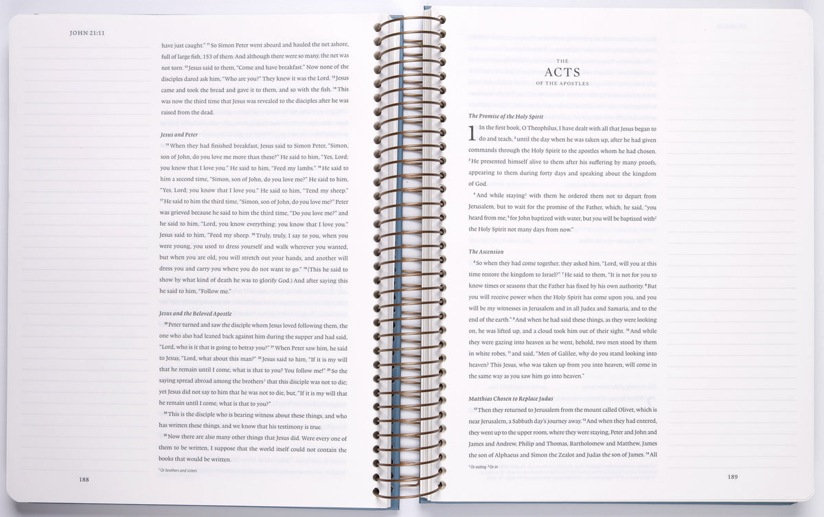ESV Journaling Bible, New Testament (Spiral Hardcover)