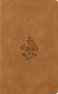 ESV Vest Pocket New Testament with Psalms and Proverbs Nubuck Caramel, Wildflower Design)