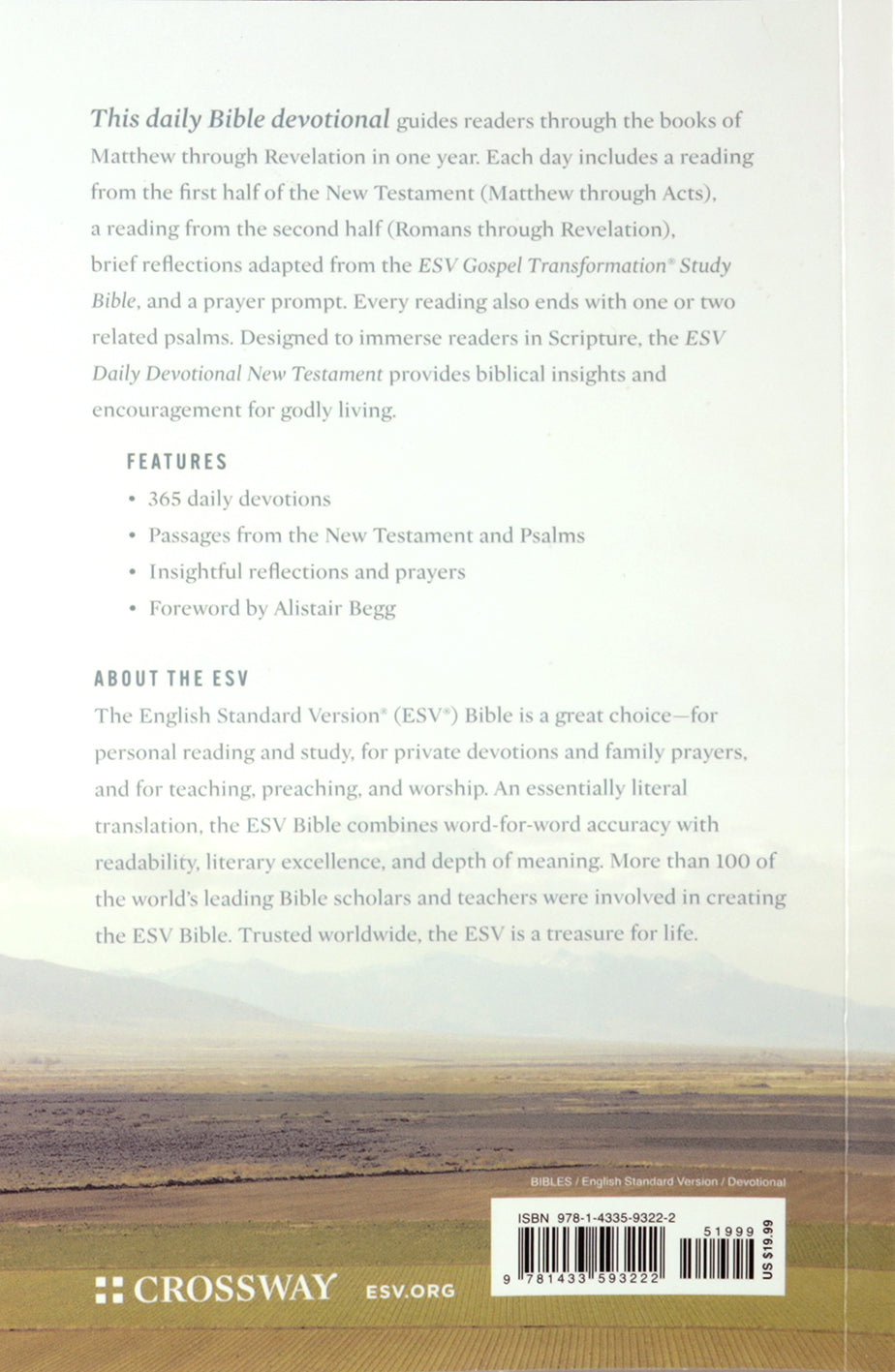 ESV Daily Devotional New Testament: Through the New Testament in a Year