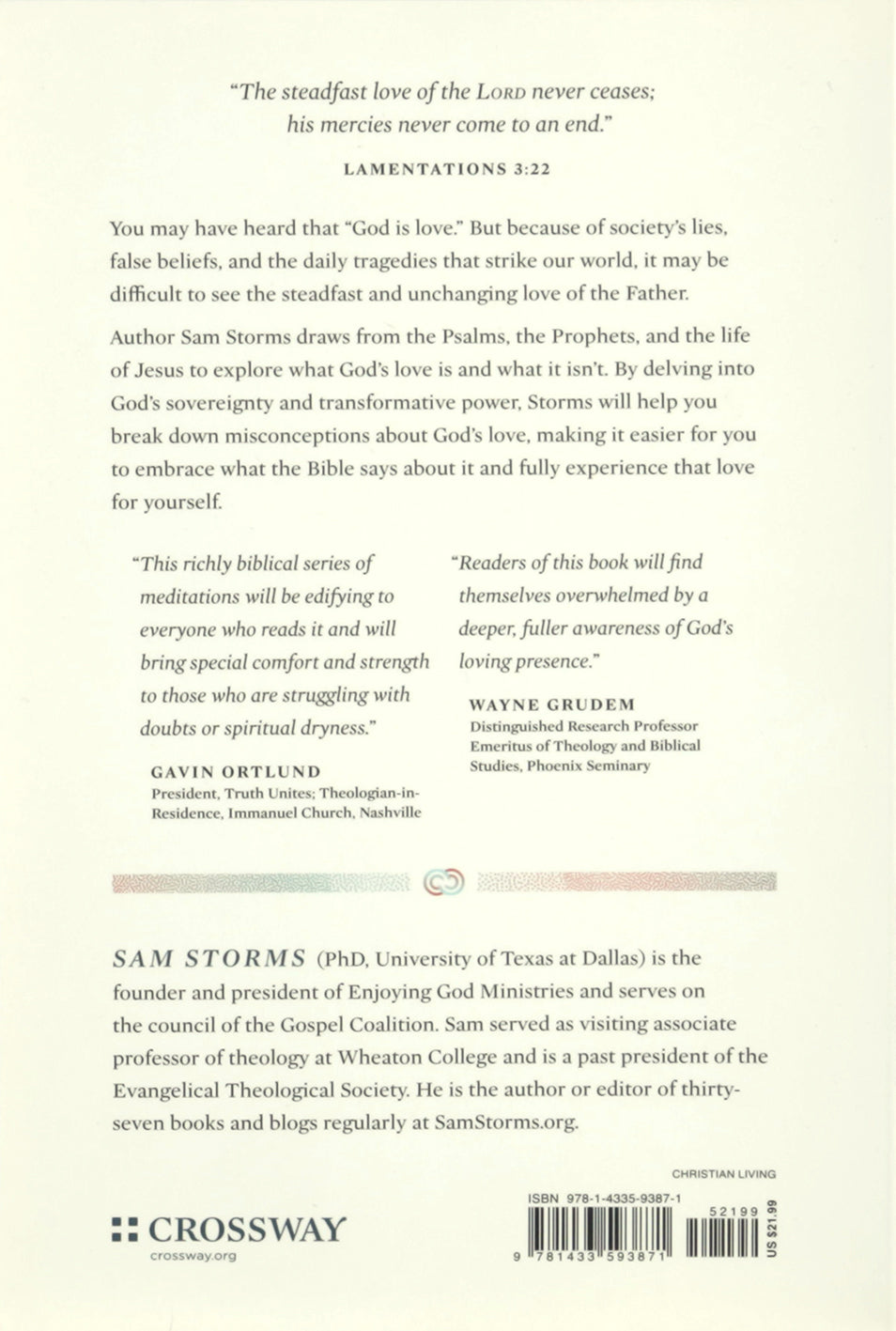 The Steadfast Love of the Lord: Experiencing the Life-Changing Power of God's Unchanging Affection