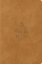 ESV Compact Bible, Nubuck Caramel, Wildflower Design